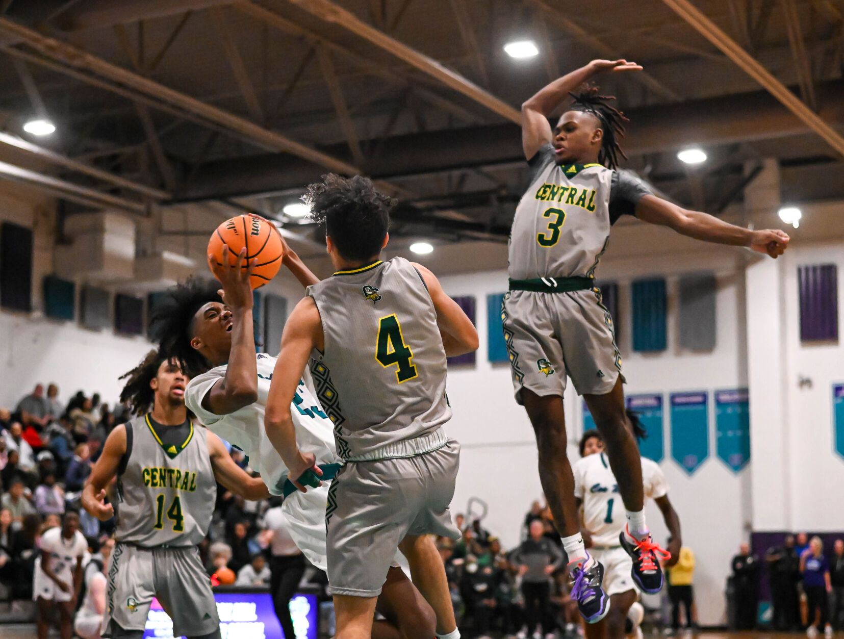 Central Cabarrus rolls past Cox Mill for the victory.